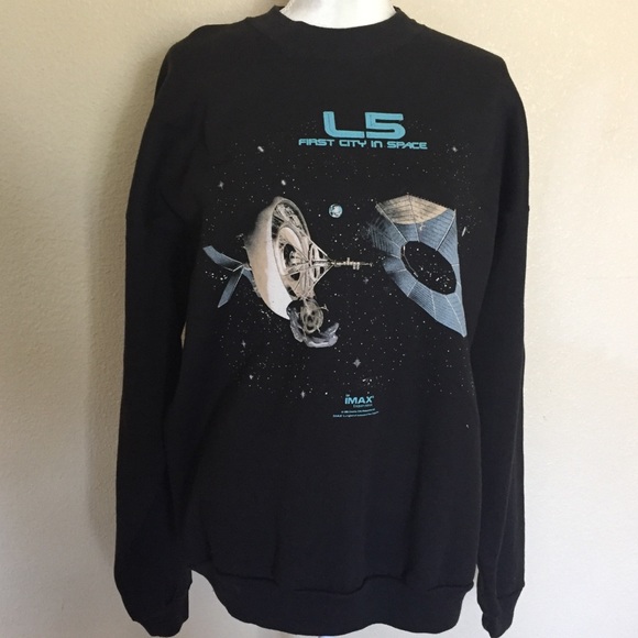 Vintage 90’s Space Sweater - Picture 2 of 8